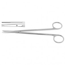 Metzenbaum-Nelson Dissecting Scissor Straight - Blunt/Blunt Stainless Steel, 20.5 cm - 8"